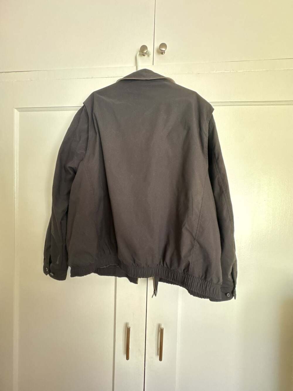Polo Ralph Lauren Black Harrington Bomber Jacket with Plaid Lining 2XB old-money - Picture 8 of 8